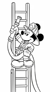 coloriage Mickey Mouse updated à imprimer pdf gratuit