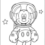 coloriage Mickey Mouse updated a dessiner et imprimer