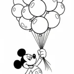 coloriage Mickey Mouse updated gratuit pour enfants