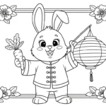 coloriage Nouvel An Chinois updated pour enfants