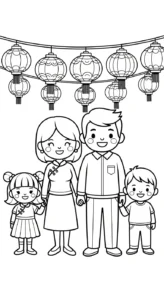 coloriage Nouvel An Chinois updated à imprimer