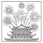 coloriage Nouvel An Chinois updated pour enfant de 4 ans