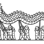 coloriage Nouvel An Chinois updated gratuit en ligne