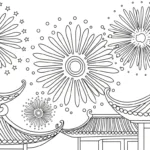 coloriage Nouvel An Chinois updated a imprimer pour enfant de 4 ans
