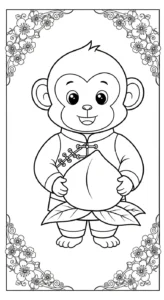 coloriage Nouvel An Chinois updated à imprimer pour enfant de 10 ans