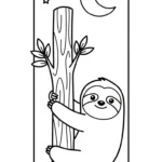 coloriage Paresseux d