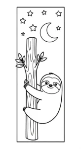 coloriage Paresseux d