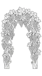 coloriage Raisin updated pour enfant de 5 ans
