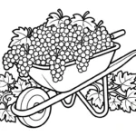coloriage Raisin updated à imprimer gratuit