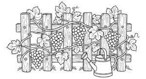 coloriage Raisin updated à imprimer pour enfant de 6 ans