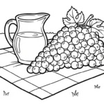 coloriage Raisin updated à imprimer pour enfant de 9 ans