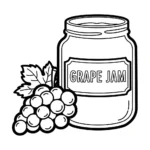 imprimer coloriage Raisin updated pour enfant