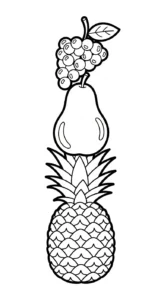 coloriage Raisin updated à imprimer pour enfant de 10 ans