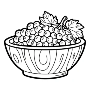 coloriage Raisin updated de pour enfants