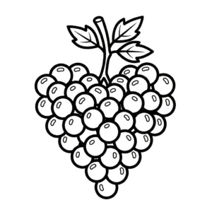 coloriage Raisin updated gratuit en ligne