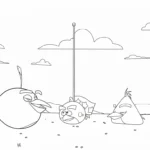 coloriage Angry Birds à imprimer pour enfant de 10 ans