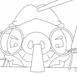 coloriage Angry Birds et apprentissage