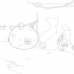 télécharger coloriage Angry Birds gratuit