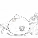 coloriage Angry Birds gratuit pour enfants