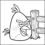 coloriage Angry Birds a imprimer