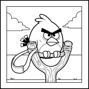 coloriage Angry Birds pour enfant a imprimer gratuit