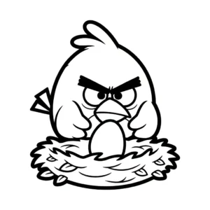 coloriage Angry Birds et decoupage a imprimer gratuit