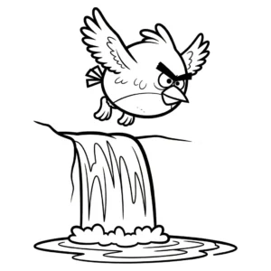 coloriage Angry Birds en ligne pour enfant