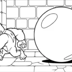 coloriage Donkey Kong pour enfant de 10 ans