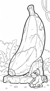 coloriage Donkey Kong à imprimer pdf gratuit