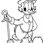 imprimer coloriage DuckTales pour enfant