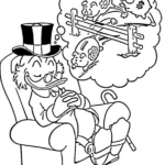 coloriage DuckTales à imprimer pour enfant de 2 ans