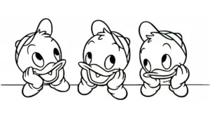 coloriage DuckTales a dessiner en ligne