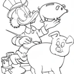 coloriage DuckTales à imprimer gratuit