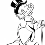 coloriage DuckTales à imprimer gratuit