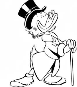 coloriage DuckTales à imprimer gratuit