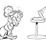 coloriage DuckTales gratuit à imprimer