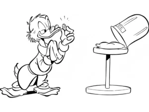 coloriage DuckTales gratuit à imprimer