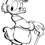 coloriage DuckTales à imprimer gratuitement pdf