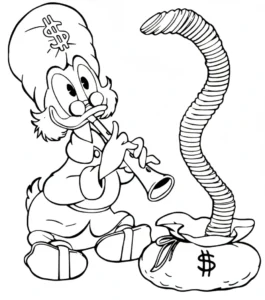 coloriage DuckTales gratuit pour enfants