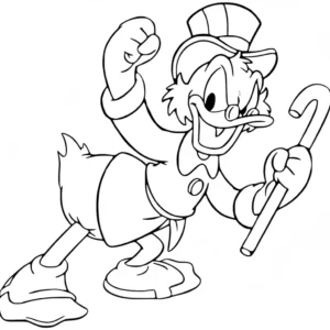 coloriage DuckTales gratuit pour enfants