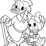 coloriage DuckTales en ligne pour enfant