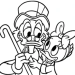 coloriage DuckTales pour enfant gratuit