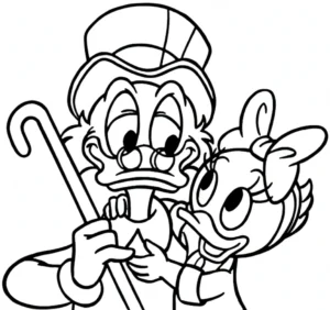 coloriage DuckTales pour enfant gratuit