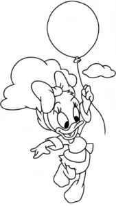 coloriage DuckTales à imprimer pour enfant de 9 ans