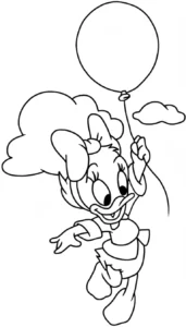 coloriage DuckTales à imprimer pour enfants