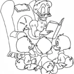 coloriage DuckTales pour enfants à imprimer