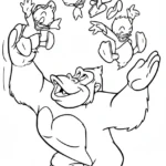 coloriage DuckTales à imprimer gratuit