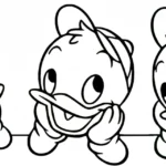 coloriage DuckTales gratuit a imprimer