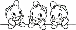 coloriage DuckTales gratuit a imprimer