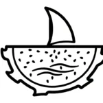 coloriage Fruit du Dragon pour enfants a imprimer